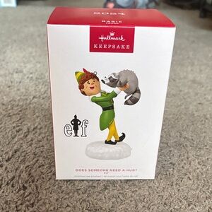 Hallmark Keepsake Elf Ornament - Green and Yellow